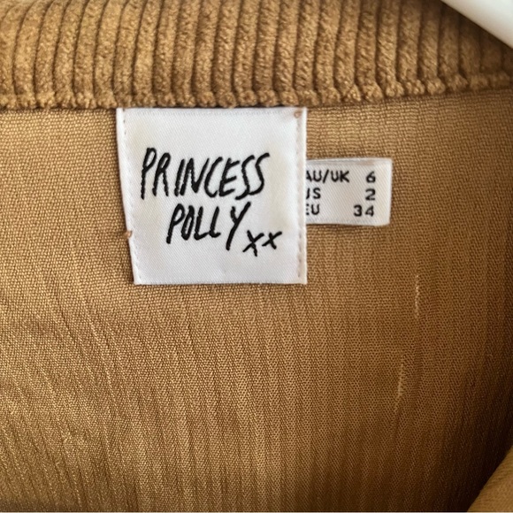 Princess Polly Crop Corduroy Jacket - Picture 2 of 2